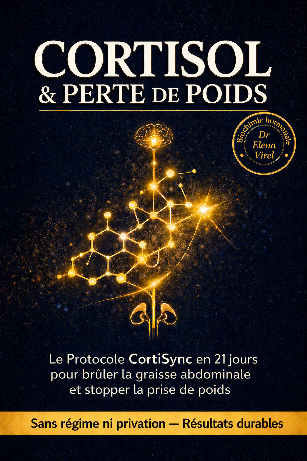 Couverture du livre Cortisol & Perte de Poids